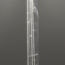 Adjustable Double Curtain Rod with 2.5 and 3.5 Inch Projection - 48-86 Inches, White Finish, Includes Mounting Hardware - 2  Pack