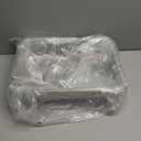 IKITCHEN Stainless Steel Cat Litter Box, Large Metal Litter Pan for Cats, Kitty Litter Box Never Absorbs Odors, Low Side Entry Non Stick, Easy Clean 17.5 x 13.5 x 4 inches