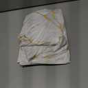 CAPSCEOLL Dining Chair Covers,Marble White Gold Chiar Covers for Dining Slipcover Stretch Removable Washable Parson Seat Cover for Dining Room,Living Room,Kitchen Set of 4