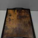 Breakfast in Bed Tray for Eating, 16.92 x 12.6 Inch Bed Table Tray with Folding Legs & Handles, Bamboo Food Lap Trays Fits for Adult Kids Eating/TV/Surgery Recovery by Easoger.