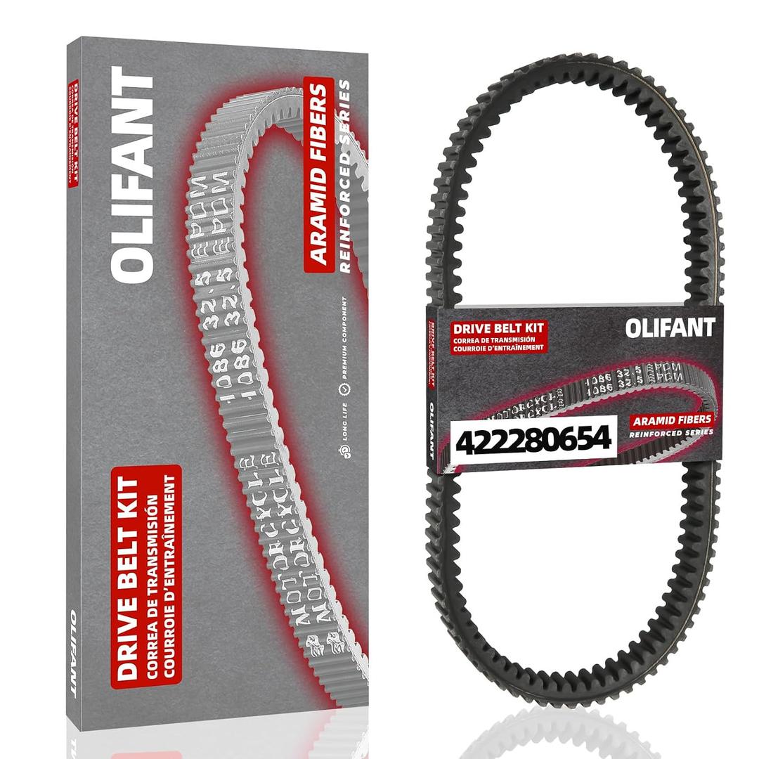 422280654 Drive Belt for Can am Maverick Trail 800 1000 Sport MAX 1000R Commander 1000R Defender Traxter HD8 HD9 HD10 MAX Ryker STD 600 ACE 422280656