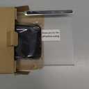 Computer Keyboard Wrist Rest Stand for Desktop, Keyboard Holder for Easy Typing with Wrist Pad for Office Desk, Home, School (Clear)