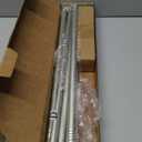 H.VERSAILTEX Linen Curtains Flax Linen Blended Curtain Panels for Living Room/Bedroom Semi Sheer Privacy Curtains 84 inch Length 2 Panels Set Nickel Grommet Window Drapes - Teal