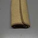 FUKUMARU 2 Packs Cat Scratching Mat, 19.6 x 11.8 Inch Natural Sisal Cat Scratch Pad Mats for Indoor Cats, Horizontal Cats Wall Scratcher Kitten Floor Rug with Sticky Tape, Furniture Protector