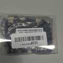 MewuDecor M6-1.0 x 16mm Button Head Hex Socket Cap Screws, 10.9 Grade Alloy Steel, Black Oxide Finish, Full Thread, Pack of 50