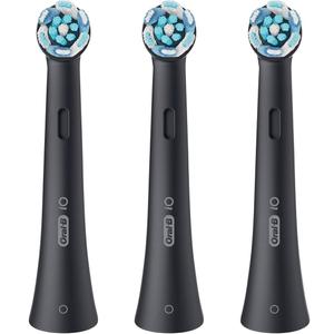 Oral-B iO Ultimate Clean Replacement Brush Heads, 3 Count, 4 Ultimate Clean + 1 Gum & Sensitive Black (1 Count (Pack of 3))