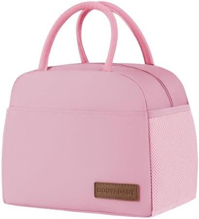 douyadady Lunch Bag Women/Men Lunch Box Women/Men (pink)