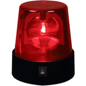 Balana 4.5" LED Strobe Light, Rotating Flashing Light, 360 Degree Disco Party Lamp, Perfect for Club, Home Party, Ballroom, Show Bar (Red, 1PC)
