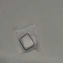 Misxi 2 Pack Hard PC Case with Tempered Glass Screen Protector Compatible with Apple Watch Series 9 (2023) Series 8 Series 7 45mm, Ultra-Thin Scratch Resistant Cover for iWatch, Transparent