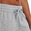 Under Armour womens Rival Fleece Joggers (4X-Large, (012) Mod Gray Light Heather / / White)