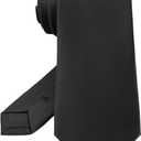 Black Ties For Men Solid Color Formal Neckties 3.15" (8CM) Men's Ties
