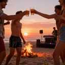 Arjen Kroos Men's Sexy Metallic Shiny Shorts Sparkly Rave Hot Short Pants with Pockets (Black, L)