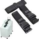 Luggage Connector, Straps for Suitcase, Add A Bag Adjustable Attachment Accessories 2" Endless for Connect Your 3 Luggage Together-2 Pack (XXLarge)