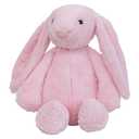 Pink Stuffed Animal Bunny Rabbit - Adorable Plush Companion for Cuddles & Playtime. Soft & Huggable with Lifelike Features. Ideal Gift for Kids (Bonnie Rabbit Pink 15.8inch)