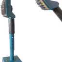 All Metal Carpet Knee Kicker with Telescoping Handle and Padded Cushion, Carpet Stretcher Tool Knee Kicker