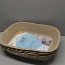 Kitty Sift (6-Pack) Disposable Cat Litter Box, Sustainable, Clean - Large, 6-Pack (6 Piece Set)