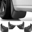 Upgrade Tesla Model Y Mud Flaps [No Drilling Required] All-Weather Mud Guard Body Kits for Tesla Model Y 2020-2025 Accessories, [No Fit New Y Juniper], Black (Set of 4)
