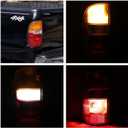 Tail Light Assembly Compatible With 1995-2000 Toyota Tacoma Rear Taillights Pair Left Driver and Right Passenge Side Replace TO2800116 TO2801116 8156004030 8155004030(Red/Amber/Clear Lens)
