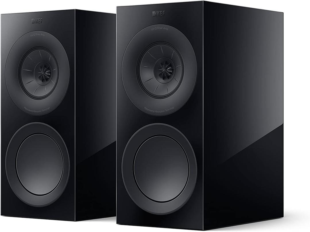 KEF R3 Meta (Black Gloss, Pair)