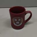 Harvard Crimson Ceramic 16oz Sculpted Mug Officially Licensed Contoured Coffee Cup with Dual-Sided Logo Matte Finish Handwash Recommended