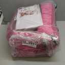 Dog Car Seat - Memory Foam Dog Booster Seat for Small Dogs Up to 25lbs-Elevated Pet Car Seat with Storage Pockets and Dog Seat Belt-Soft Pet Travel Bed for Front & Back Seats-Removable Washable-Pink, 48.8L x 45W x 29.7H centimeters