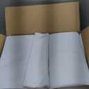 Fitable 8 Pack Round Tablecloths: Stain Resistant Wrinkle Free Circle Table Clothes, Washable Reusable Polyester Table Covers for Wedding Party Birthday Banquet Reception(White, 120 Inch)