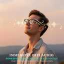 EarlySincere AI Smart Glasses with 4K Camera & ChatGPT, Photochromic Transition Lenses + Extra Blue Light, Real-time Translator & Meeting Minutes, Voice Control Smart Wearable