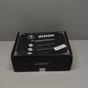 GIHOP Nick and Nora Cocktail Glasses, 5.8Oz Hand Blown Martini Glasses Set of 4, 100% Lead-Free Crystal Coupe Glassware, Small Cocktail Glasses for Manhattan, Cosmopolitan, Espresso with Gift Box