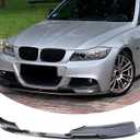 Front Bumper Lip Splitter Spoiler Fit for BMW 3 Series 328i/ 335i/ 335d E90 LCI M Sport Bumper 2009 2010 2011 Sedan Gloss Black Accessories Air Chin Body Kit
