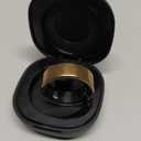 Smart Ring for Men Women Health Rings Heart Rate Sleep Monitor Step Counter Pedometer Sports Ring Fashion Fitness Tracker Ring with Charging Case Gold Rings for Android iOS Phones (12)