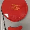 Elite Gourmet EQD-118 Electric Non-Stick 11" Quesadilla Maker, Easy-Slice 6-Wedge, Grilled Cheese Corn Flour Tortilla Snacks, Red