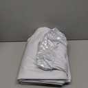 10FT x10FT Silver Metallic Spandex Backdrop, 1 Panel Glitter Sheer Photography Background, Stretchy Spandex Fabric for Wedding, Party, Baby Shower, Photo Booth Decor