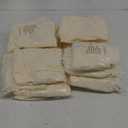 20 Pack Ivory Spandex Folding Chair Covers in Stretch Washable Fabric for Wedding, Party,Holidays,Celebration and Other Special Events