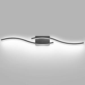 PRESDE Black Bathroom Light Fixtures Over Mirror Modern Bathroom Vanity Light 40inch LED Vanity Lighting Bar Dimmable