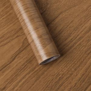 Brown Wood Contact Paper for Cabinets Countertops Furniture Wood Grain Peel and Stick Wallpaper Textured Self Adhesive Removable Wallpaper Desk Vinyl Waterproof Easy to Clean 17.7inW 393inL
