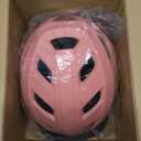 Retrospec Lennon Adult Bike Helmet with LED Safety Light Adjustable Dial & Removable Visor - Adjustable Bicycle Cycling Helmet for Men & Women (One Size, Matte Melon)