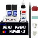 3 Pack Evlisrtpk Marine Paint for Aluminum Boats - Fiberglass Boat Repair Kit， Quick-Dry Deck Paint for Scratches, Chips, and Gelcoat Repair
