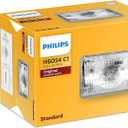 Philips H6054C1 Standard Halogen Sealed Beam headlamp, 1 Pack