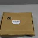 20 Pack Soft Close Cabinet Door Hinges for 1/2" Partial Overlay, 105 Degree Opening Angel, Stainless Concealed Kitchen Cabinet Hinges with Mounting Screws, Manual and Door Bumpers