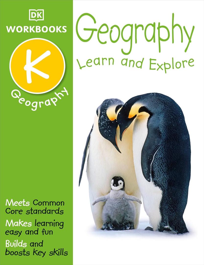 Your child will discover new topics and exciting exercises with every page. From Earth and the Solar System to different types of world maps, this activity book will help your child excel in the field of geography! 
 
This kindergarten workbook unpac