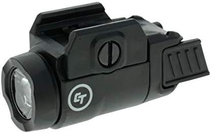 Crimson Trace CMR-209 Rail Master Universal 200 Lumen Weapon Light with Ambidextrous Controls and Pic Rail Mount for Tactical Carry, CCW and Competition , Black