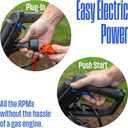 Westinghouse 18-Inch, 15 Amp Corded Electric Tiller Cultivator for Gardening with 6 Steel Blades