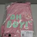 Amazon Essentials Disney | Marvel | Star Wars | Princess Women's Fleece Crew Sweatshirts (2XLarge, Mickey Oh Boy)