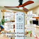 42 Inch Low Profile Ceiling Fan with Lights,Fans for Bedroom