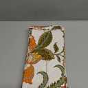 TARAN LIVING Cotton Cloth Napkins Natural Reusable Fall Dinner Napkins Reusable Machine Washable Fabric for Events, Gift, Home Decor - Kaveri, 20x20 Inches , Pack of 4 