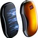 Rechargeable Hand Warmers Portable 6000mAh Power Bank Magnetic Electric Hand Warmers Quick Charge and 3 Levels for Outdoor/Indoor/Hunting/Camping