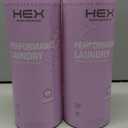 HEX Performance Laundry Detergent, Lavender, 100 Loads (Pack of 2) - Designed for Activewear, Eco-Friendly, Concentrated Formula (50 Fl Oz (Pack of 2))
