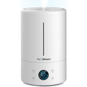 Cool Mist Humidifier  Superior Ultrasonic 5 Liter Humidifying Unit with Whisper-Quiet Operation, Ideal for Baby Room with Automatic Shut-Off - Up to 20 hours of Operating Time