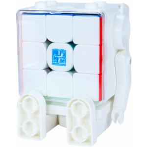 Cuberspeed MoYu RS3M V5 Ball CORE UV with MoYus New Robot Cube Stand Moyu rs3 m UV Coated Flagship 3x3 V5 UV Coated Glossy Surface 2023 Flagship 3x3 Magnetic Speed Cube