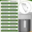 WR17X34471 Dispenser Drip Tray(Silver) Replacement Parts Fits For GE Refrigerators,Replaces WR17X26325,4959873,AP6995580,PS16226527,EAP16226527